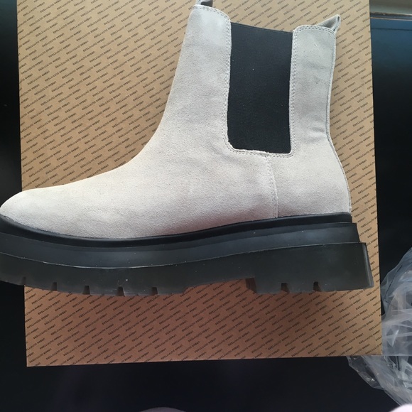 Urban Outfitters Mason Boot Gray Suede 10,11,12 - Picture 6 of 6